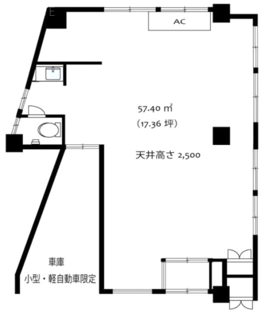 茂木ビル1F 間取り図