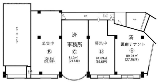 T・NKビルB 間取り図