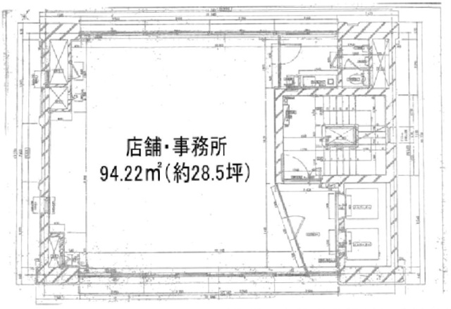 HN28ビル6F 間取り図