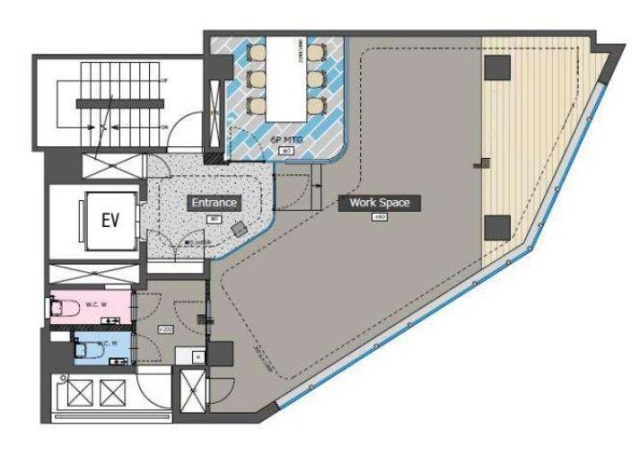 TQ岩本町5F 間取り図