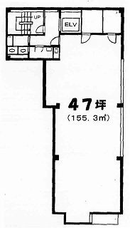 西新宿ユニオンビル7F 間取り図