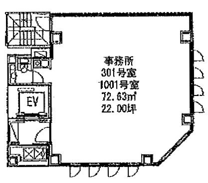 パラッツォジーラソーレ301 間取り図