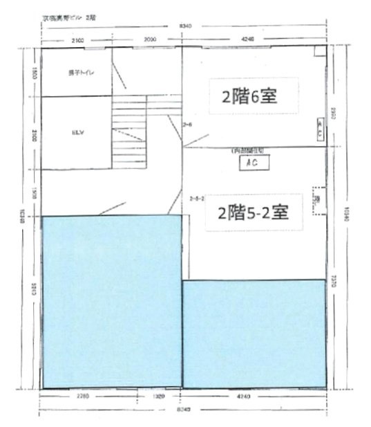 京橋高野ビル5-2 間取り図