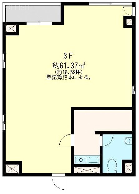 元大ビル3F 間取り図