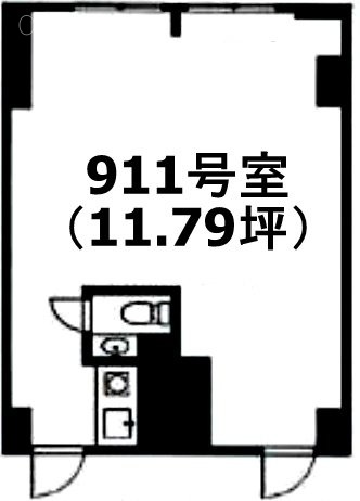 ワコーレ新宿第一ビル911・912 間取り図