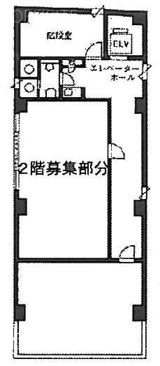 古茂田第2ビル2F 間取り図