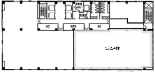 三井住友海上テプコビル9F 間取り図