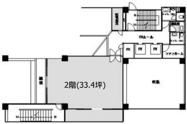 最勝ビル2F 間取り図