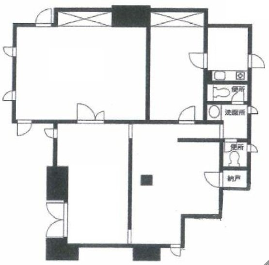 東山S邸1F 間取り図