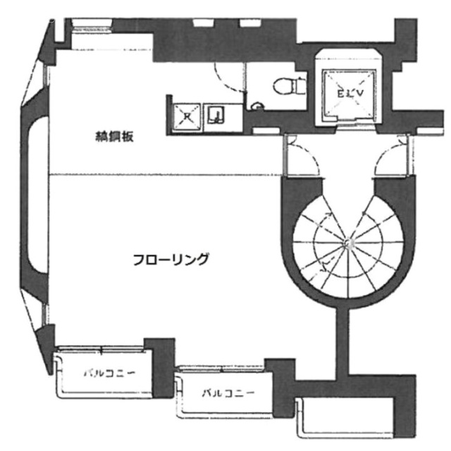 第2スカイビル502 間取り図