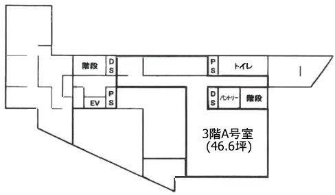 東京富山会館ビルディングA 間取り図