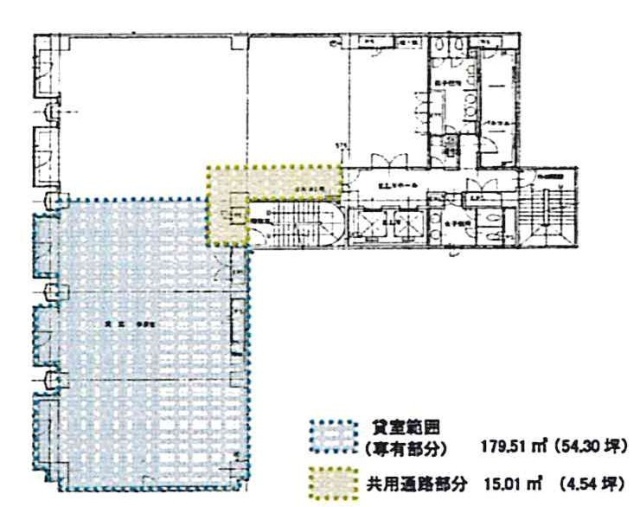 IVYイーストビル3F 間取り図