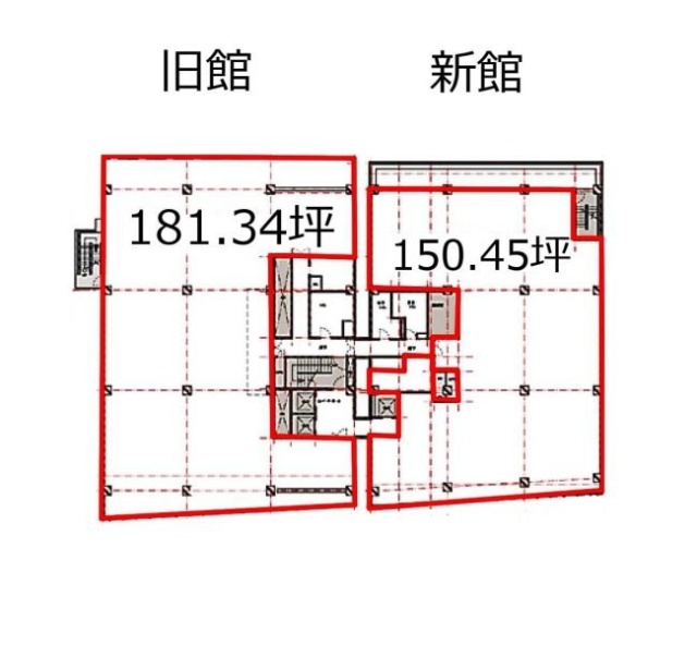 プライム茗荷谷ビル6F 間取り図