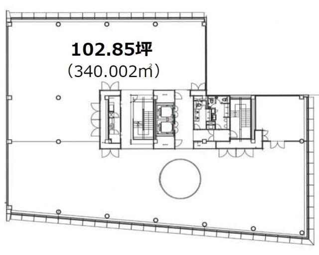 中央総業ビル2F 間取り図