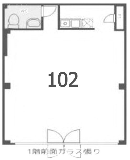 TT代々木102 間取り図
