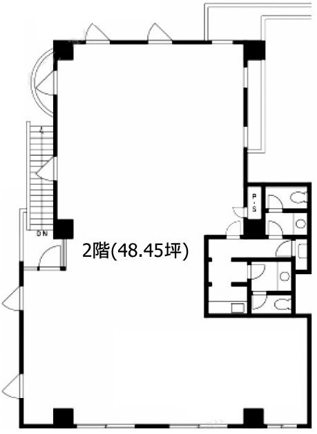 南青山コートヒルズ2F 間取り図