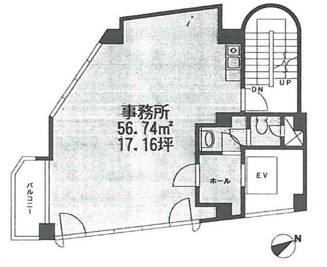 市ヶ谷エスワンビル9F 間取り図