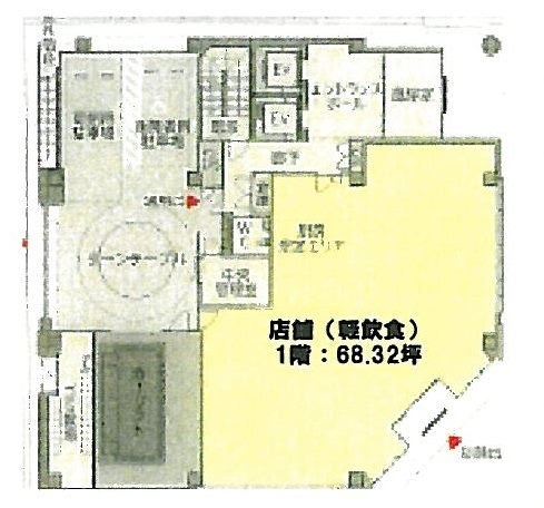 秋葉原ビジネスセンター1F 間取り図