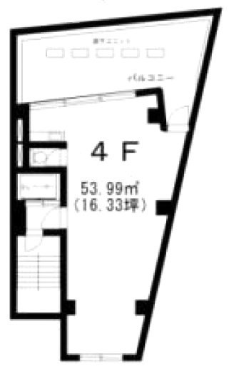 NODERAビル4F 間取り図
