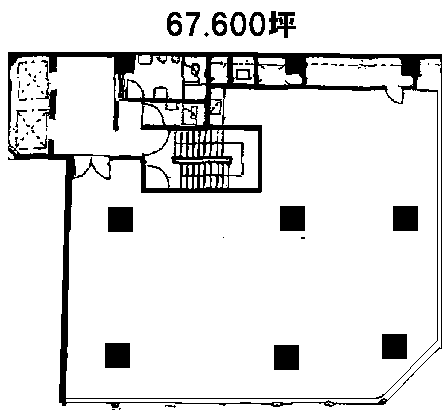 DKビル8F 間取り図