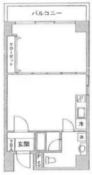南青山ハウス302 間取り図