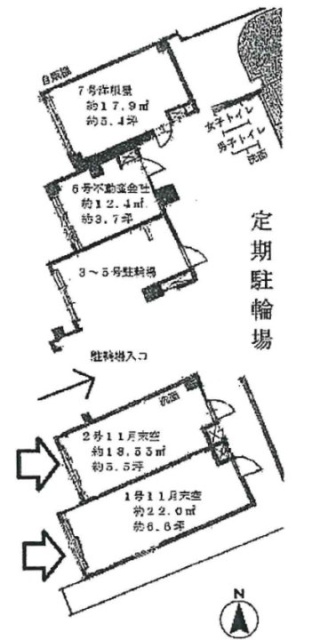 第五荒田ビル1 間取り図