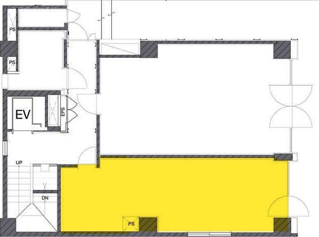 Biz Feel Ichigaya(旧 ツボヤビル)B 間取り図