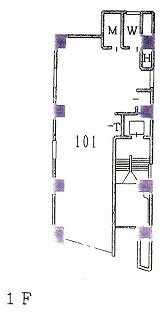日本橋MMIビル101 間取り図