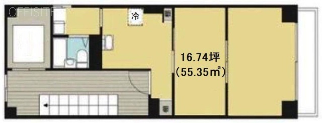 Asahiビル3F 間取り図