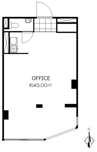 原宿タウンホーム402 間取り図