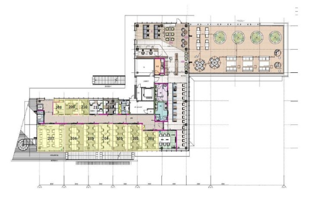 エキスパートオフィス霞が関201 間取り図