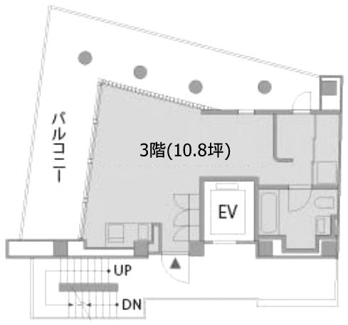 Citta代々木公園3F 間取り図