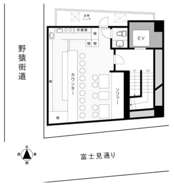 尾川ビル3F 間取り図