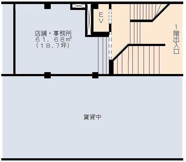 シオカワビルB 間取り図