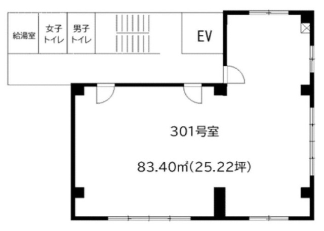 第2神宮前ビル301 間取り図