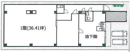 ヒマラヤンハイツ1F 間取り図