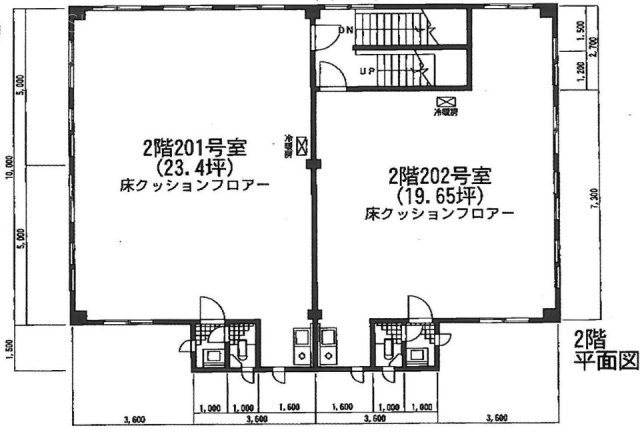 ケイアンドエイチビル202 間取り図