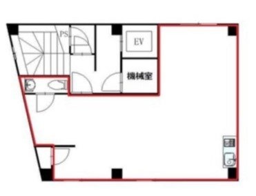 熊谷ビル1F 間取り図