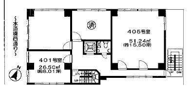 神田中央ビル401 間取り図