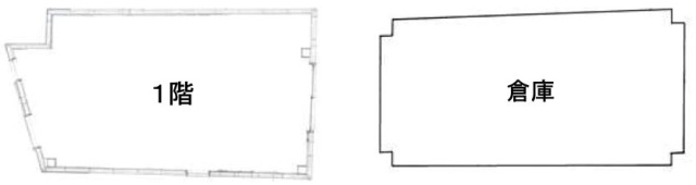 南烏山5丁目店舗ビルB1-1F 間取り図