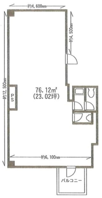 三清会館ビル5F 間取り図