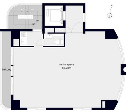 南青山426ビル4F 間取り図