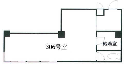 赤坂パインクレスト306 間取り図