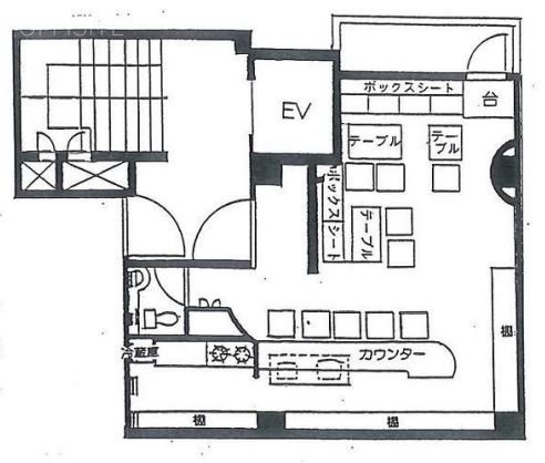 すずりゅうビルB 間取り図