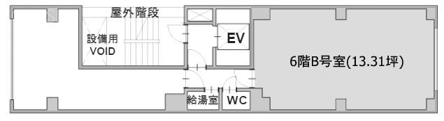 IM五反田ビルB 間取り図