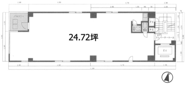 駒込北口ビル3F 間取り図