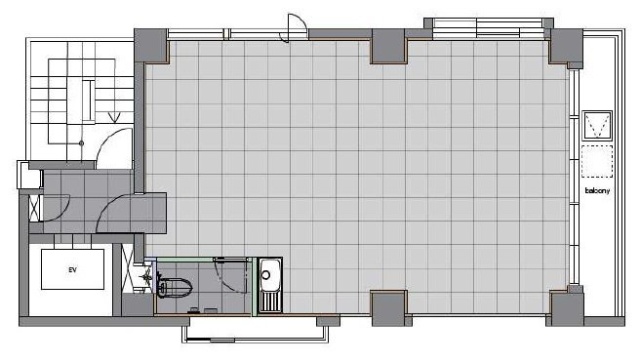 ISM飯田橋9F 間取り図