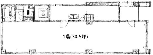 セーラー第3ビル1F 間取り図