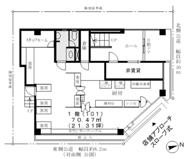 サウスコア101 間取り図