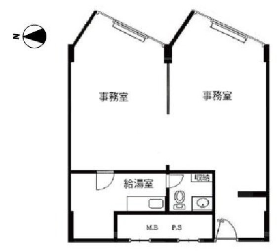 コープオリンピア211 間取り図